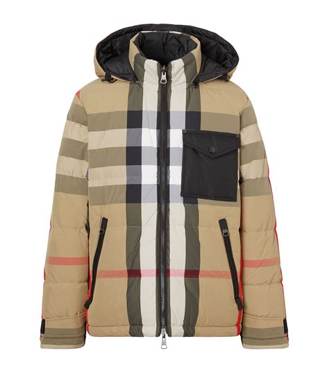 burberry fur trim puffer jacket|burberry reversible puffer jacket.